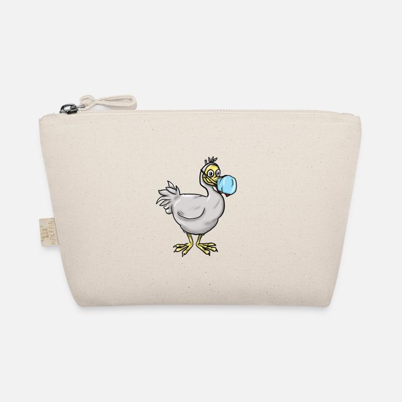 Dodo Maske - Bio-Täschchen - Natur