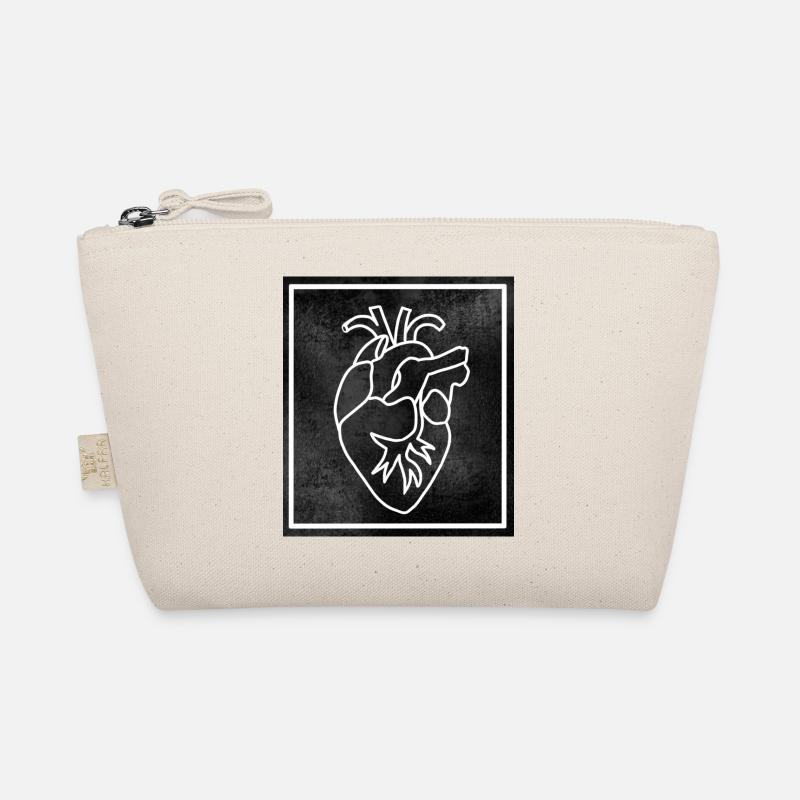 Herz Anatomie Bio-Täschchen