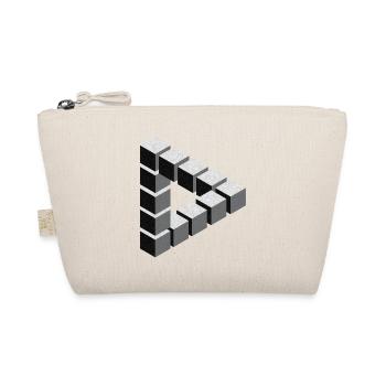 Impossible Figure Escher Geometry Fantasy - Organic Pouch - nature - Front