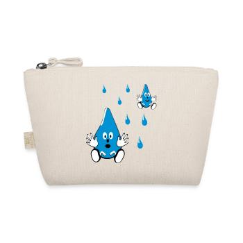 Little Water Drop Friends - Organic Pouch - nature - Front