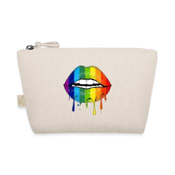 Gay Pride LGBT - Organic Pouch - nature - Front