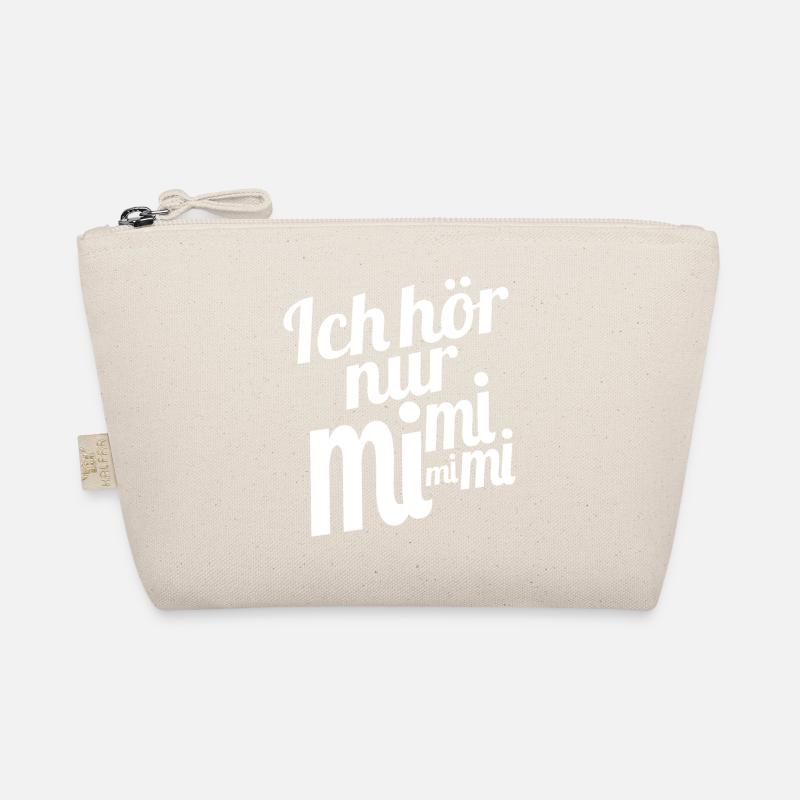 Ich hör nur mi mi mi mi - Bio-Täschchen - Natur