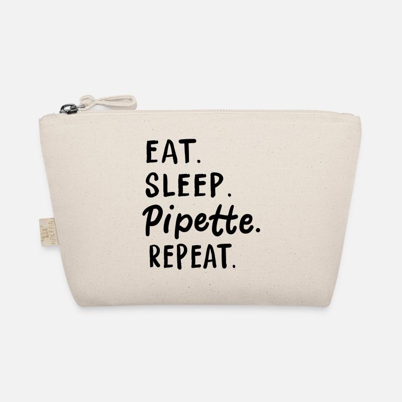 Pipette laboratory research chemist gift Organic Pouch