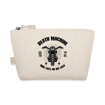 Death Machine Motorcycle - Organic Pouch - nature - Front