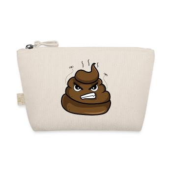 Angry poop - Organic Pouch - nature - Front