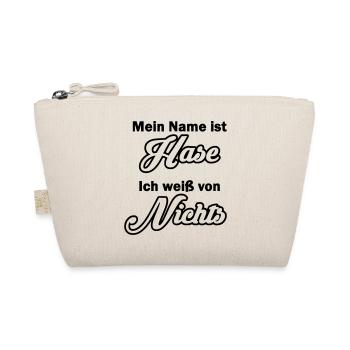 Mein Name ist Hase - Bio-Täschchen - Natur - Vorne