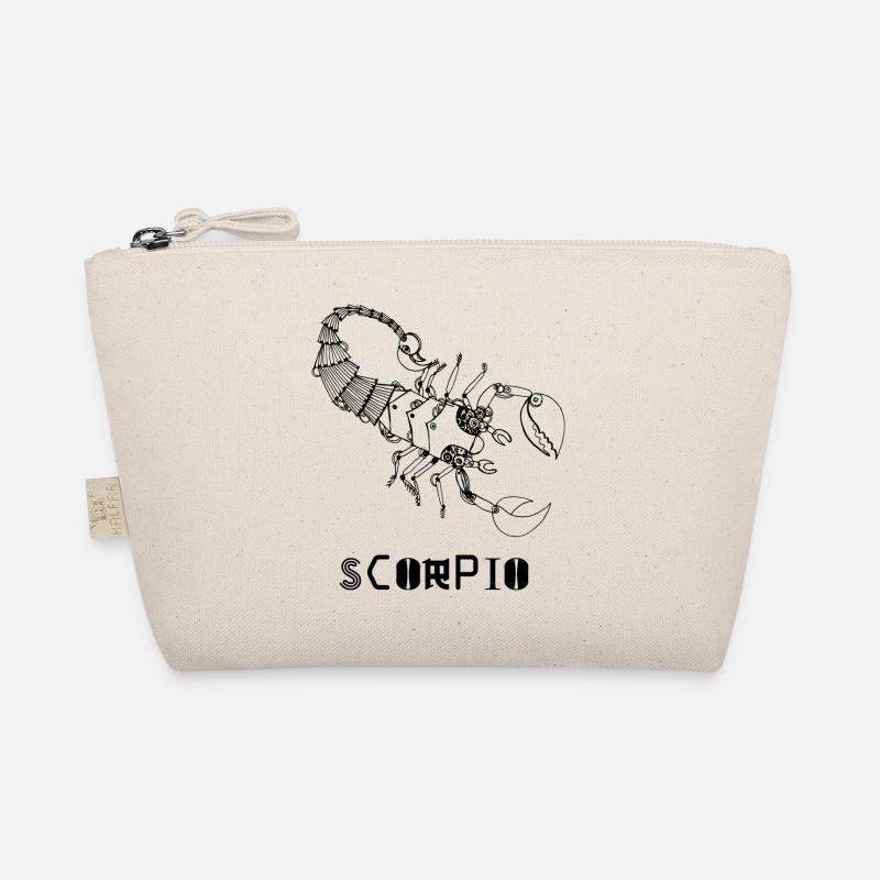 scorpio steampunk - Bio-Täschchen - Natur