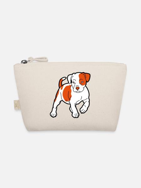 american staffordshire terrier - Organic Pouch - nature - Front