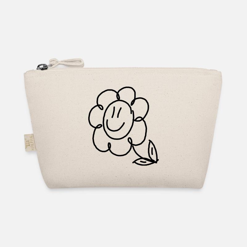 Dessin au trait fleur mignon fleur Trousse biologique