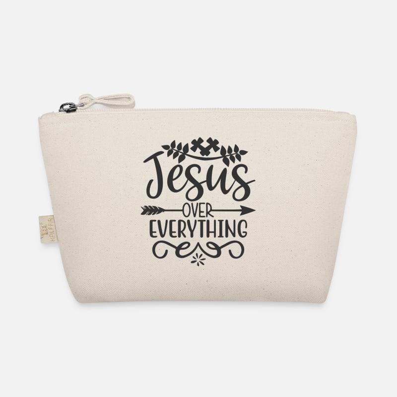 jesus over everything Organic Pouch