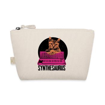 Synthesizer Analog Modular Vintage Retrowave - Organic Pouch - nature - Front