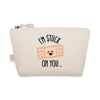 I'm stuck on you love nurse patches - Organic Pouch - nature - Front
