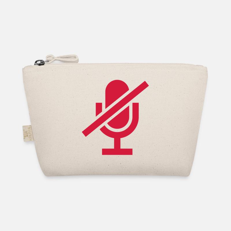 Mute Switch Microphone Organic Pouch