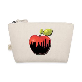 BIG APPLE NY New York cadeau de pomme - Trousse biologique - nature - Devant