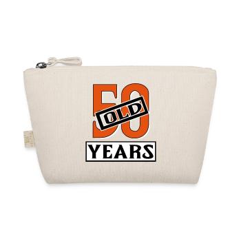 50 years old fifty years old birthday - Organic Pouch - nature - Front