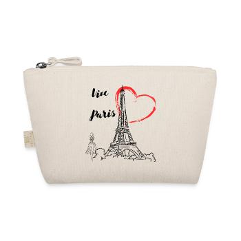 Long live Paris - Organic Pouch - nature - Front