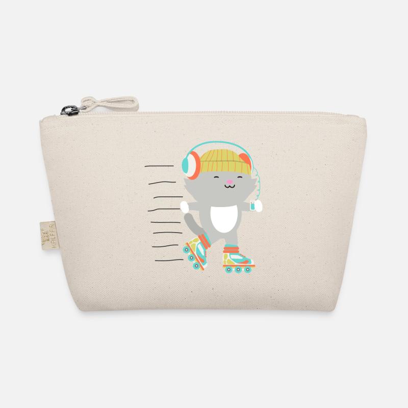 Roller Skate Mieze Cat Rollerskates Kitten Organic Pouch