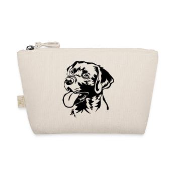 Labrador Retriever Kopf - Bio-Täschchen - Natur - Vorne