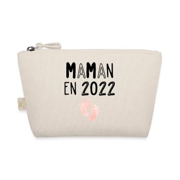Maman - 2022 - Cadeau - Naissance - Anniversaire - Trousse biologique - nature - Devant