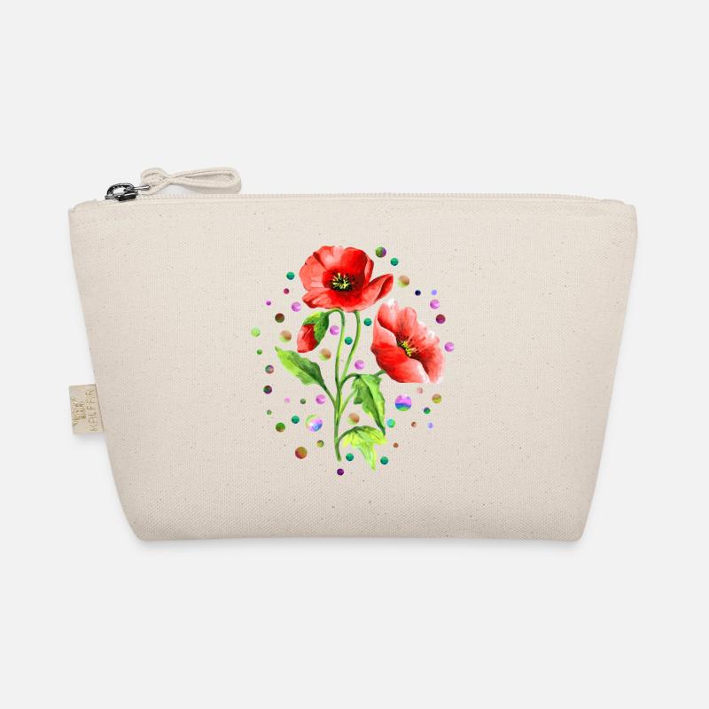 Blumen - Bio-Täschchen - Natur