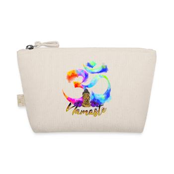Namaste-Bogen-Iris-Buddha - Bio-Täschchen - Natur - Vorne