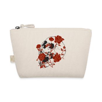 Flowers and Roses - Organic Pouch - nature - Front