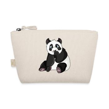 Panda Bear - Organic Pouch - nature - Front