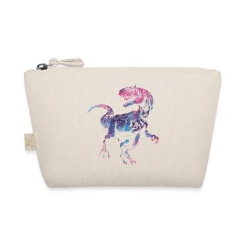 T-Rex World Dinosaurier Velociraptor Space Design - Bio-Täschchen - Natur - Vorne