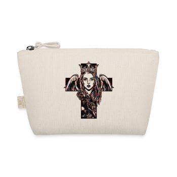 tattoo cross - Organic Pouch - nature - Front