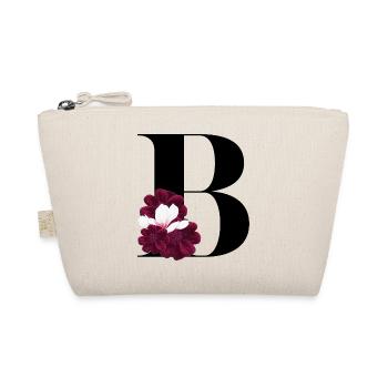lettre B fleuris - Trousse biologique - nature - Devant