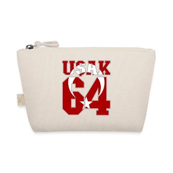 Usak 64 Turkey Flag - Organic Pouch - nature - Front