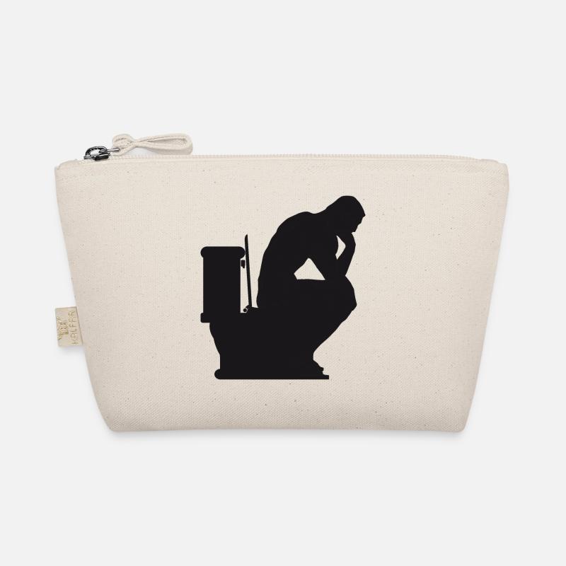 Denk Arbeit Klo Bio-Täschchen