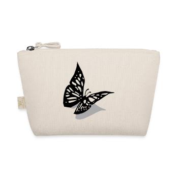 Butterfly 3D - Organic Pouch - nature - Front