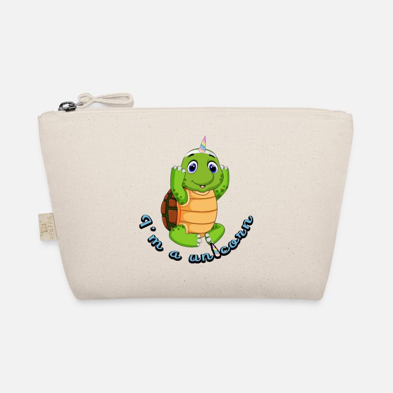 turtle unicorn toad mystical creature animal Organic Pouch