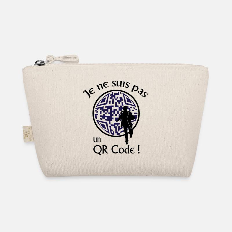 Je ne suis pas un QR-Code ! Message Parodie Série Trousse biologique