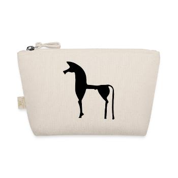 The Greek horse - Organic Pouch - nature - Front