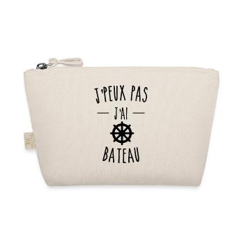 je peux pas j'ai bateau gouvernail - Trousse biologique - nature - Devant