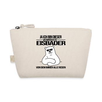 winterbader kälteresistent eisbader eischwimmer -C - Bio-Täschchen - Natur - Vorne