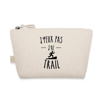je peux pas j'ai trail humour - Trousse biologique - nature - Devant