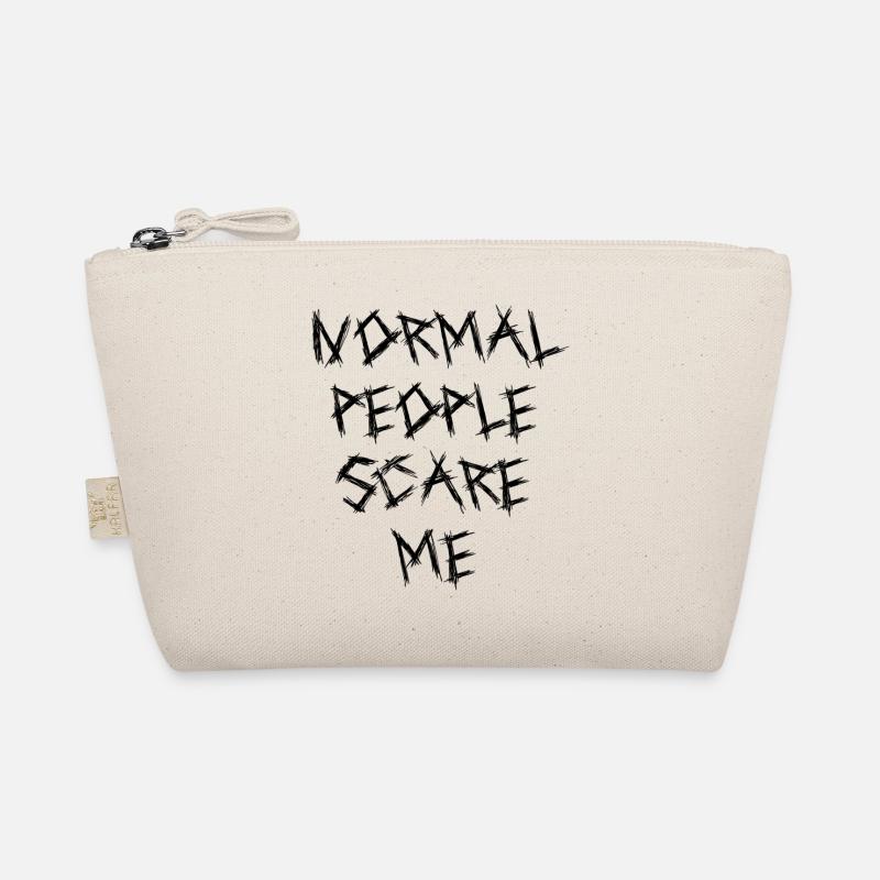 Normal People Scare Me Bio-Täschchen