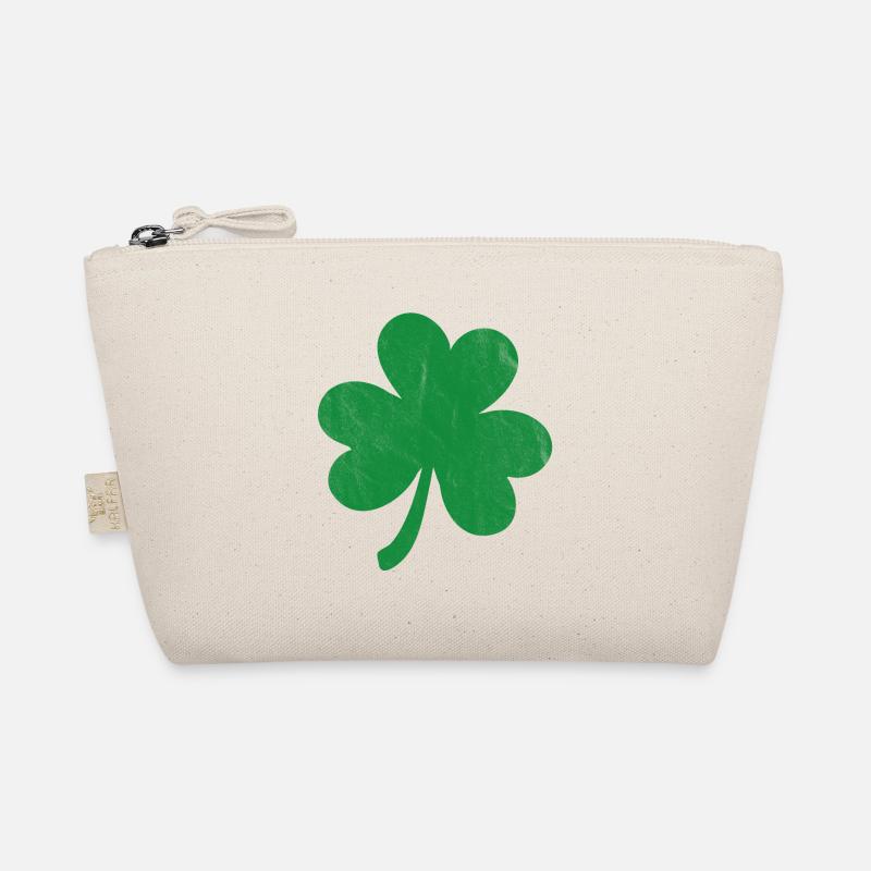 Kleeblatt - St. Patrick's Day Bio-Täschchen
