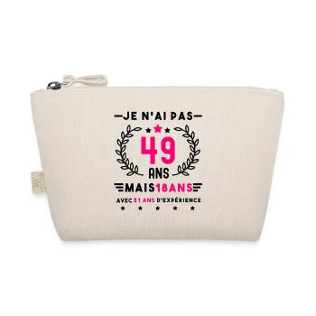 cadeau anniversaire 49 ans femme humour - Trousse biologique - nature - Devant