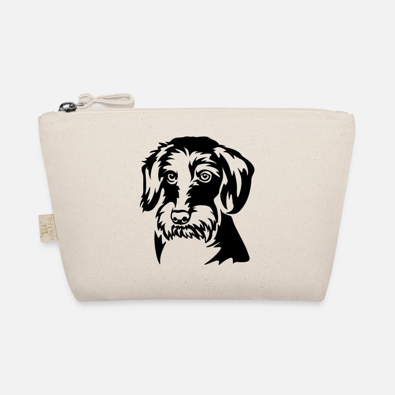 Dachshund Head Organic Pouch
