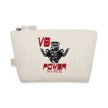 V8 Puissance si excitée - Trousse biologique - nature - Devant