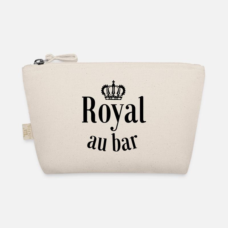 Bier, Biertrinker, Royal an der Bar Bio-Täschchen
