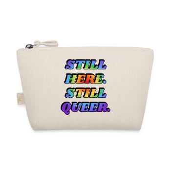 TOUJOURS LÀ QUEER LGBTQ PRIDE - Trousse biologique - nature - Devant