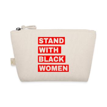 Stand with black women - Trousse biologique - nature - Devant