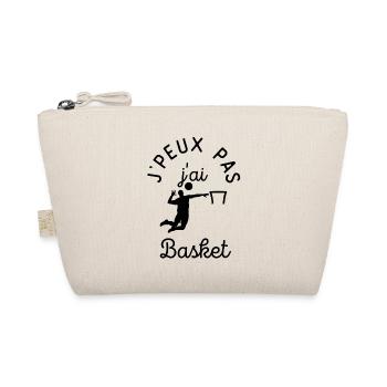 j peux pas j ai basket - Trousse biologique - nature - Devant
