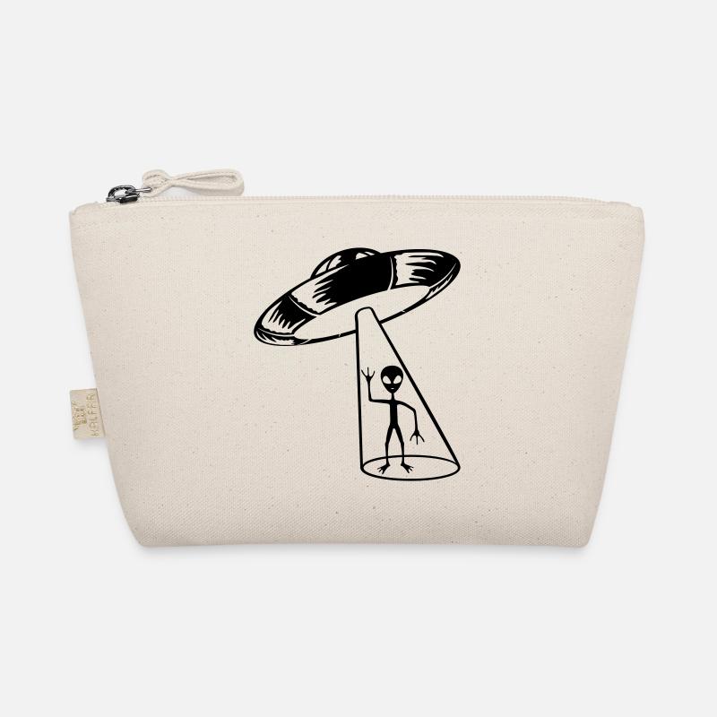 Beam Ufo Alien beckons Organic Pouch