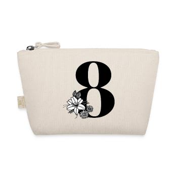 Number 8 - Organic Pouch - nature - Front